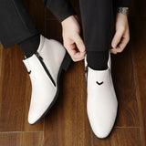 Pierre | Herr ankle boots med dragkedja