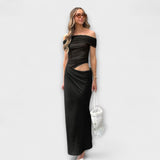 Puss - Rutig Oregelbundet Klänning 