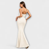 Callie ™ ｜Eleganta Klänning med Ryggen Bar