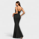 Callie ™ ｜Eleganta Klänning med Ryggen Bar