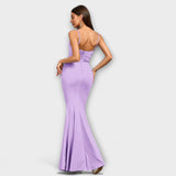 Callie ™ ｜Eleganta Klänning med Ryggen Bar