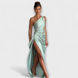 Cecília ™ ｜Maxiklänning med en axelrem