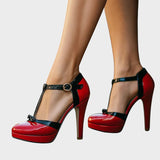 Laura ™ ｜Högklackade skor