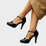 Laura ™ ｜Högklackade skor