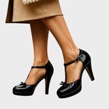 Laura ™ ｜Högklackade skor