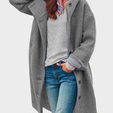 Alena™ ｜Kappa med knappar och huva