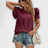 Charlotte™ ｜Perfekt blus med prickar