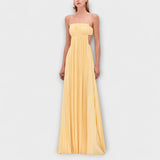 Mireille ™ ｜Stiliga plisserade klänningar med utskärningar och lös passform