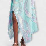 Everly ™ ｜ Sada med hängslen och asymmetrisk midiklänning