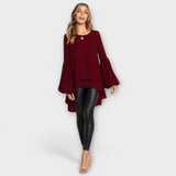 Aria ™ ｜ Perfekt vårblus med rund halsringning