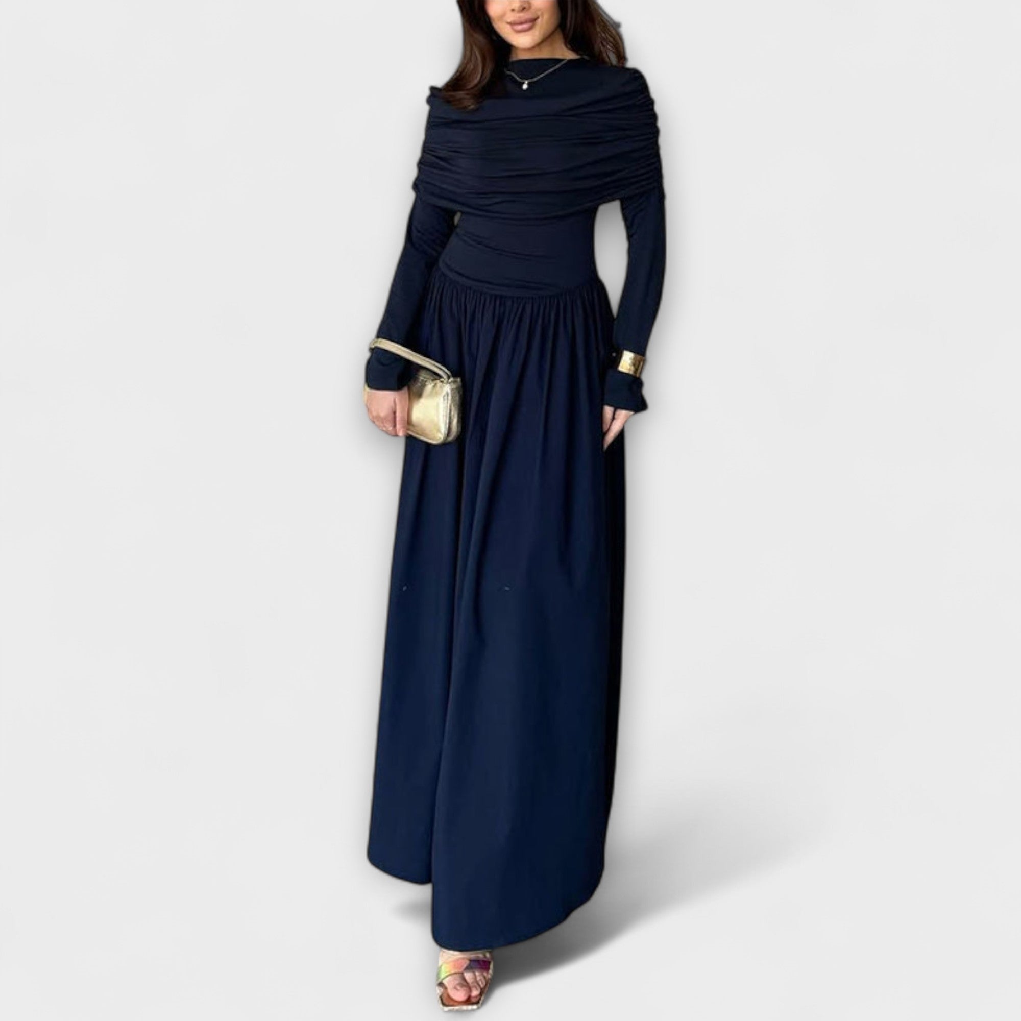 Jessica ™ ｜ Avslappnade plisserade klänningar