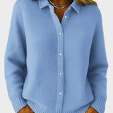 Maeve | Klassisk Stickad Knappar Cardigan