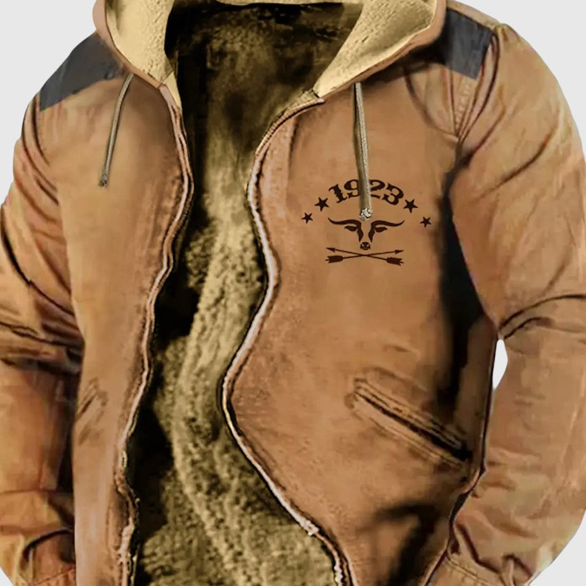 Martin-Jacka för vardagsbruk med fleecefoder