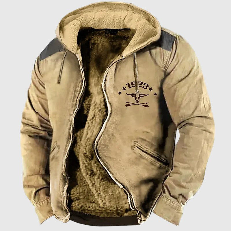 Martin-Jacka för vardagsbruk med fleecefoder