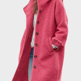 Alena™ ｜Kappa med knappar och huva