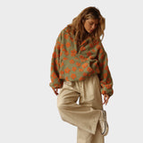 Eva™ | Fleecejacka med dragkedja 