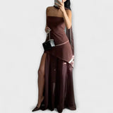 Goldie™ Maxiklädsel i chiffong