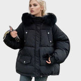 Božena ™ ｜ STILIGT VADDAD JACKA MED FÄRGADE KANTER