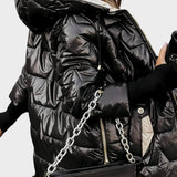 Denisa™| Elegant vinterjacka med huva och foder