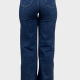 Júlia ™ ｜Jeans med vida ben – Kunglig blå 