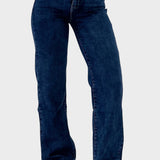 Júlia ™ ｜Jeans med vida ben – Kunglig blå 