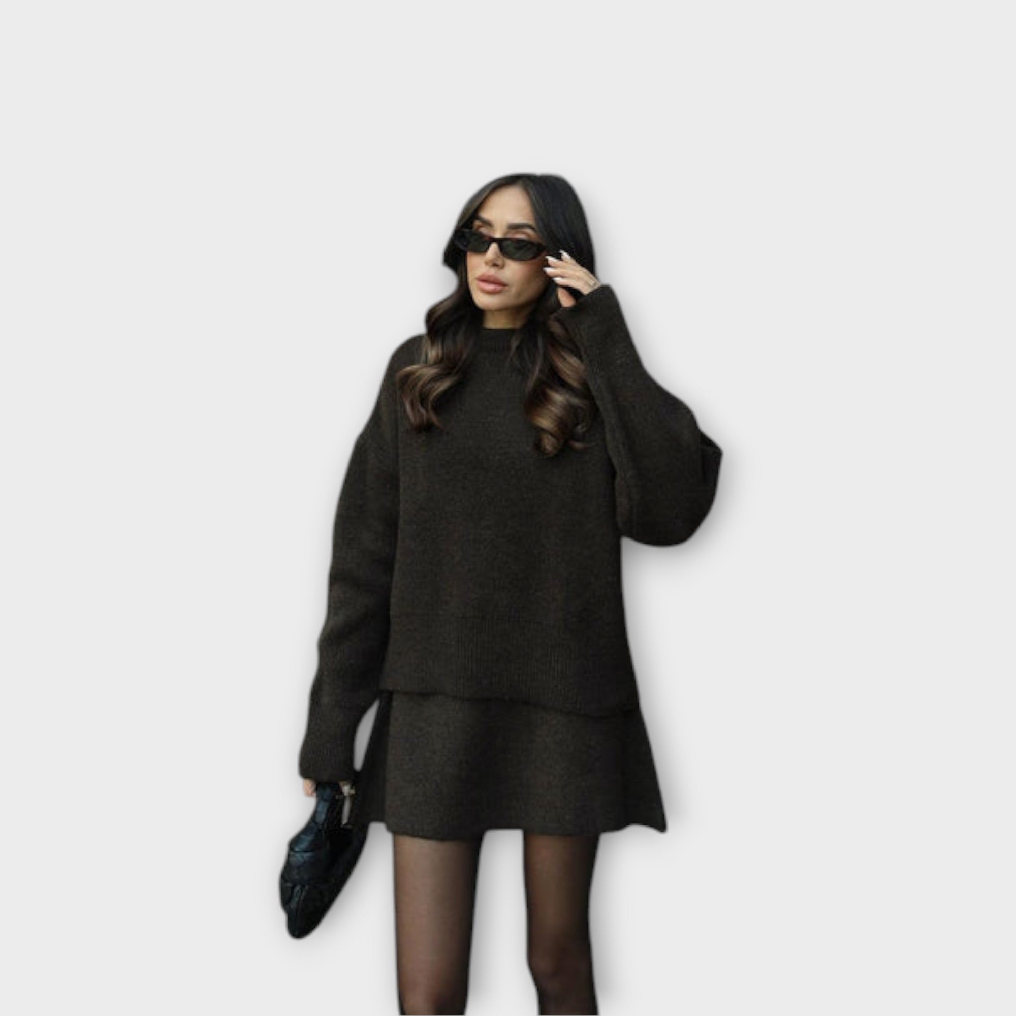 Carol™ ｜ Avslappnad stickad set