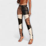 Emília™ ｜ Byxor med färgglad blockmönster