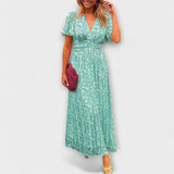 Elsie ™ ｜ Klassiska klänningar med V-ringning