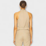 Juni ™ ｜Korsad halterneck-topp