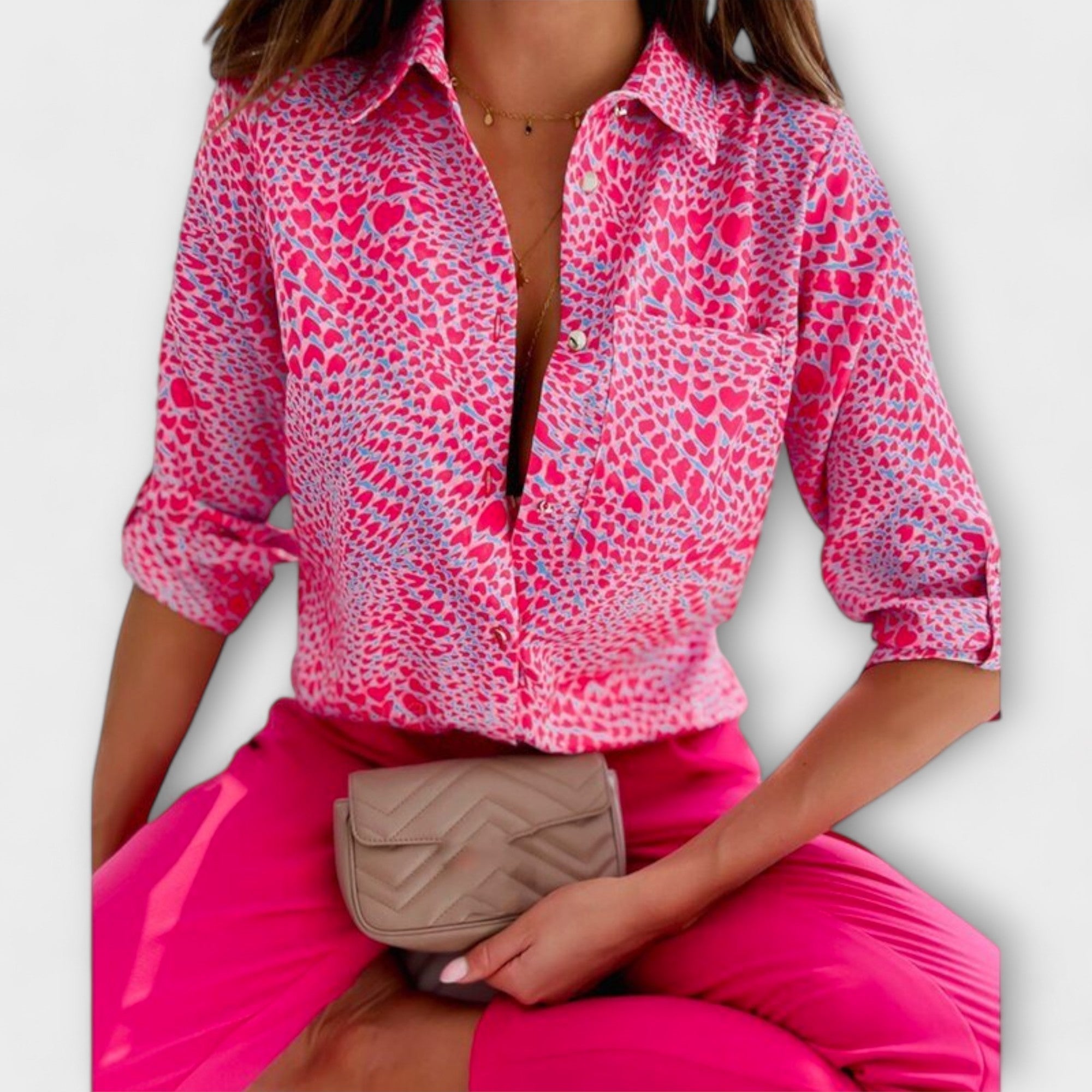 Antónia™ ｜Blus med klassisk kraft