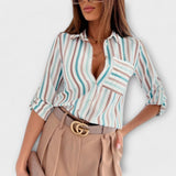 Antónia™ ｜Blus med klassisk kraft